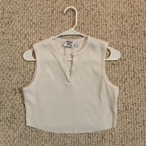 White Princess Polly Tanktop